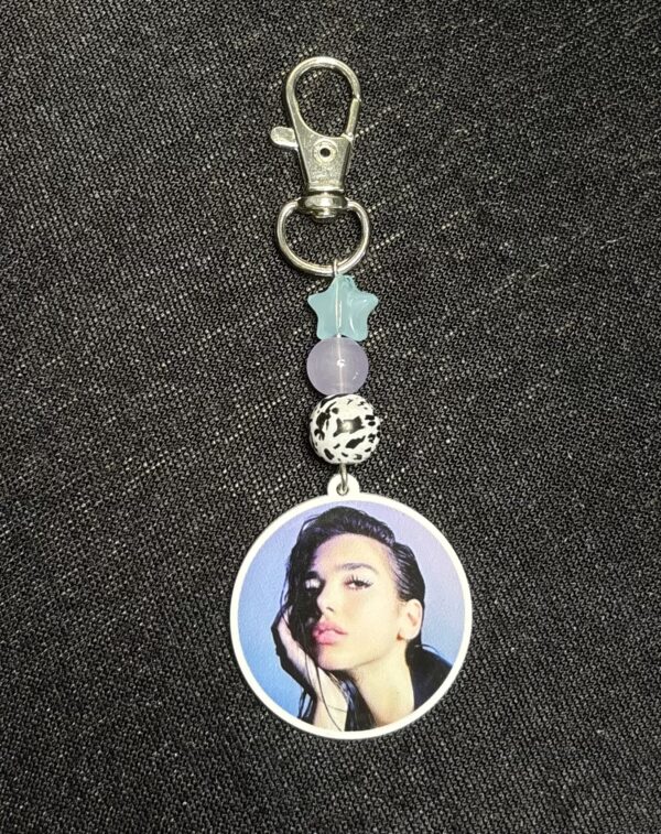 Dua Lipa Keyring