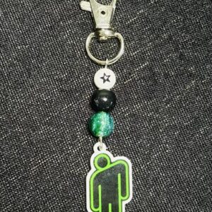 Billie Eilish 'Blohsh' Keyring