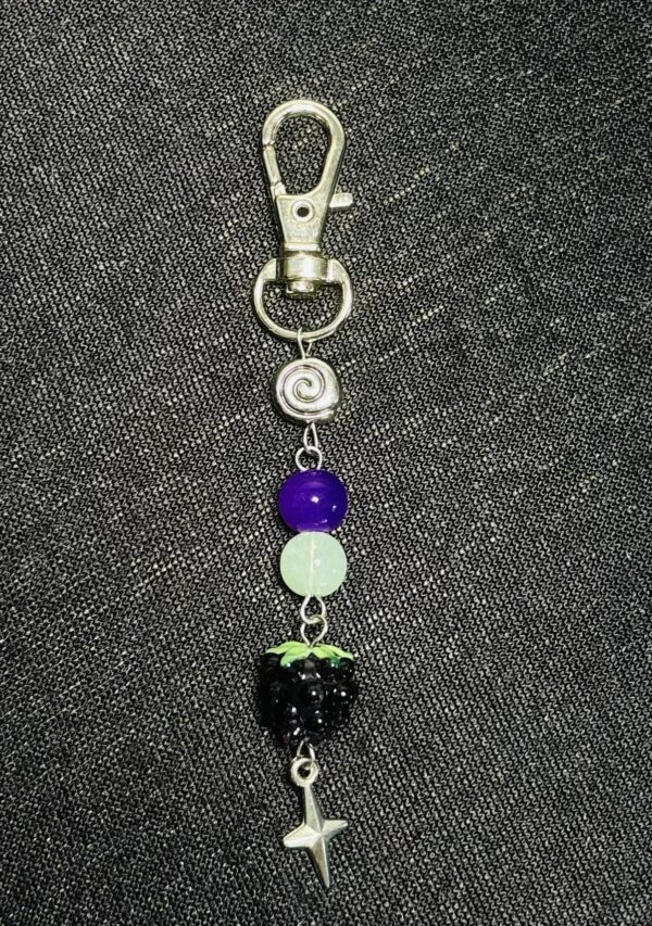 Blackberry Sparkle Keyring