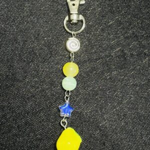 Lemon Swirl Keyring