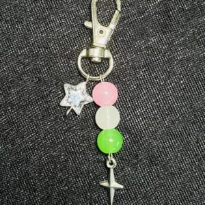 Melon Ball Charm Keyring