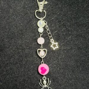Pink Widow Keyring