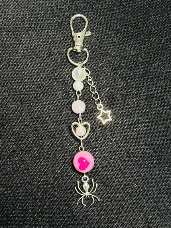 Pink Widow Keyring