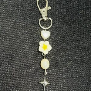 Sun-kissed Petal Keyring