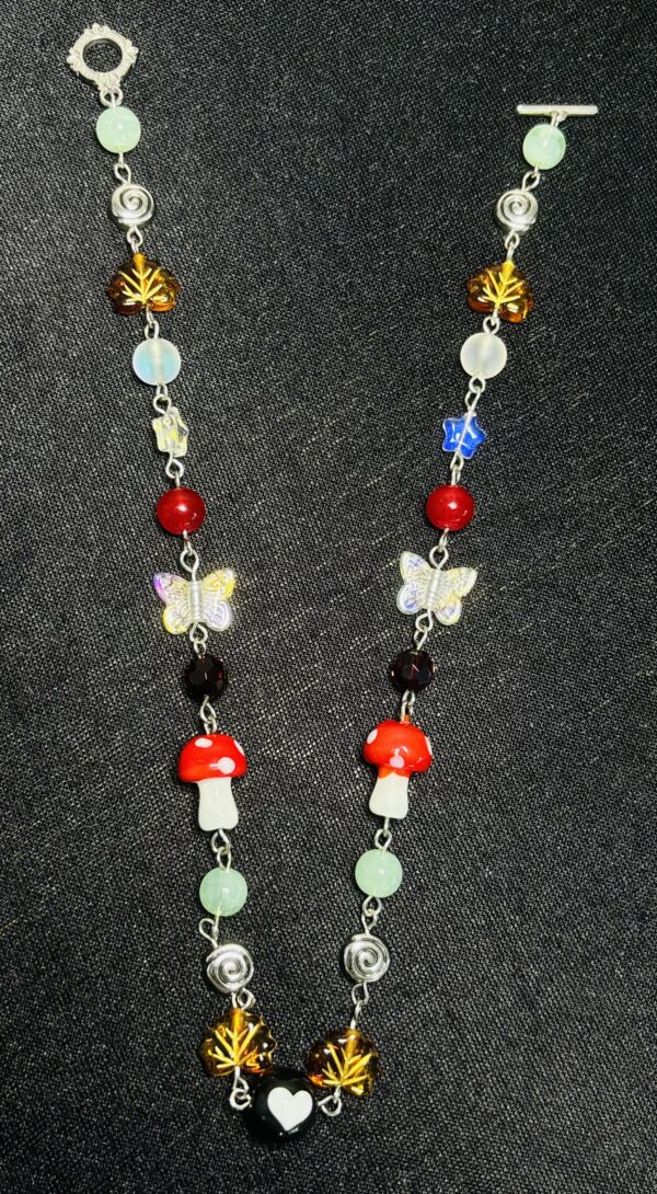 Mystical Mushroom Necklace