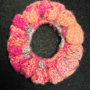 Large Crocheted Scrunchies