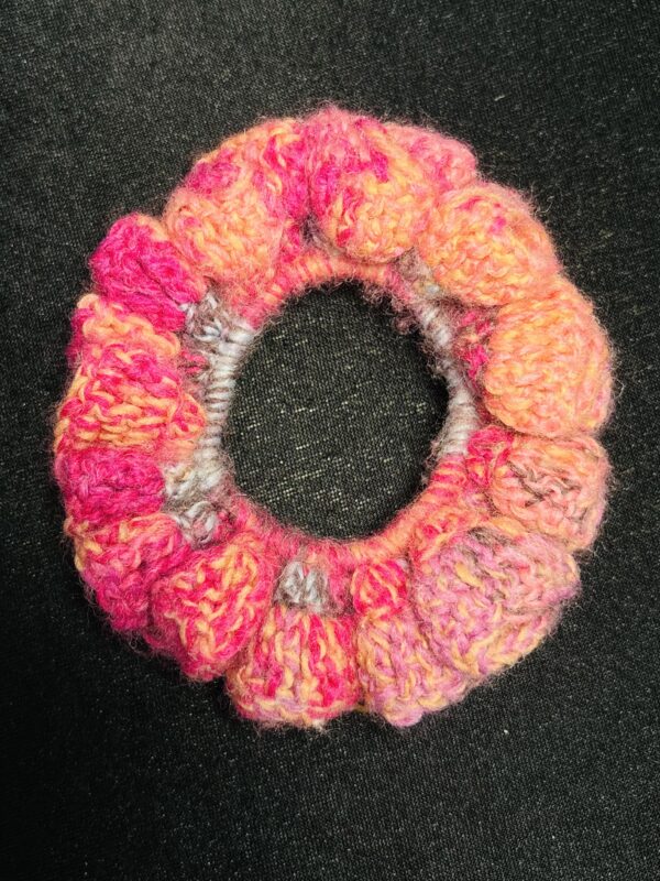 Large Crocheted Scrunchies