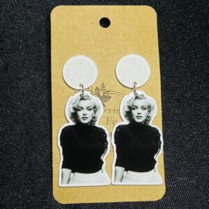 Black & White Marilyn Monroe Acrylics