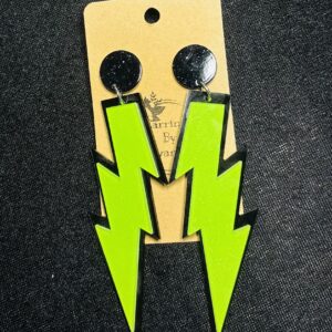 Large Lightning Bolt Acrylics