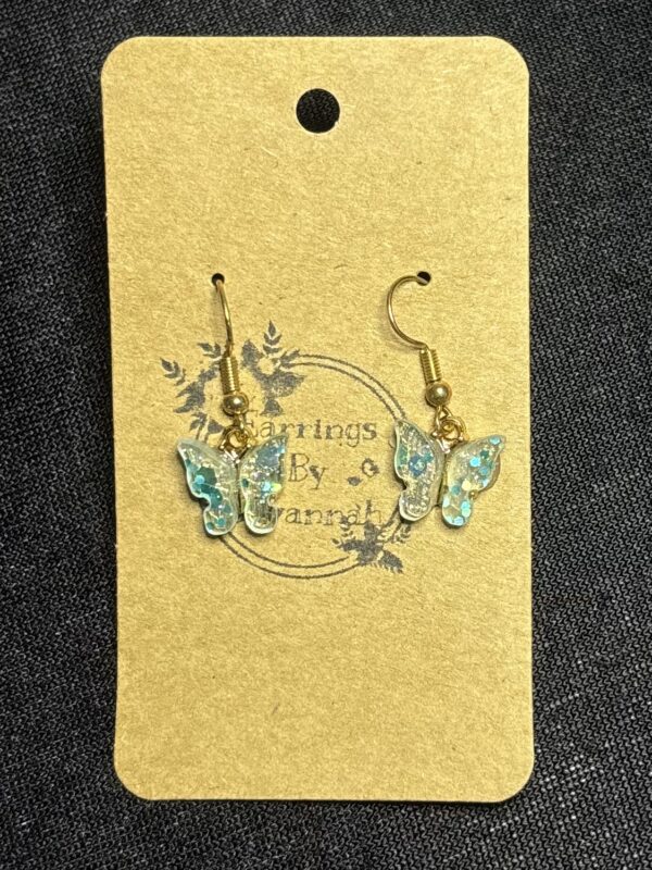 Butterfly Hook Earrings - Image 3