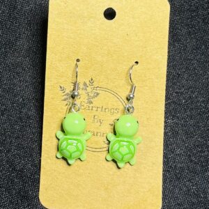 Turtle Hook Earrings