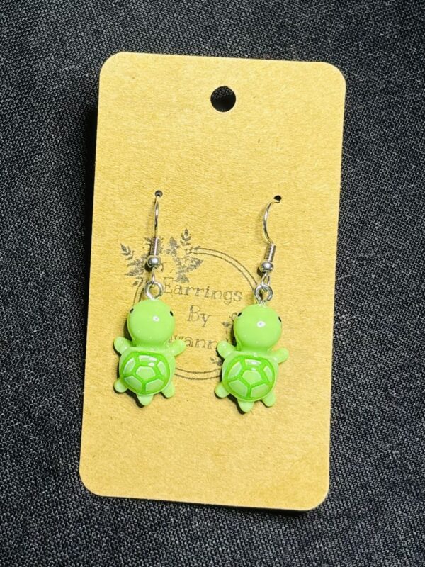 Turtle Hook Earrings