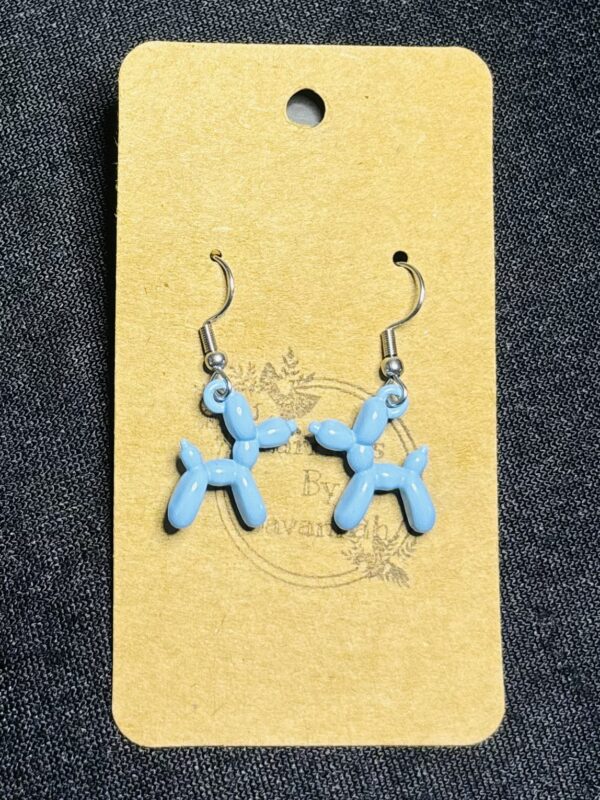 Ballon Dog Hook Earrings - Image 3