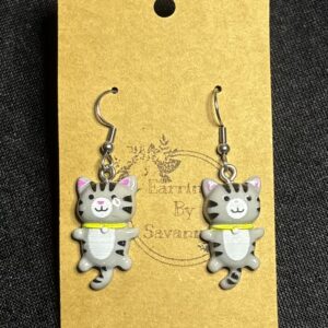 Cat Hook Earrings