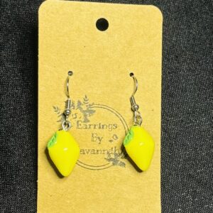 Lemon Hook Earrings