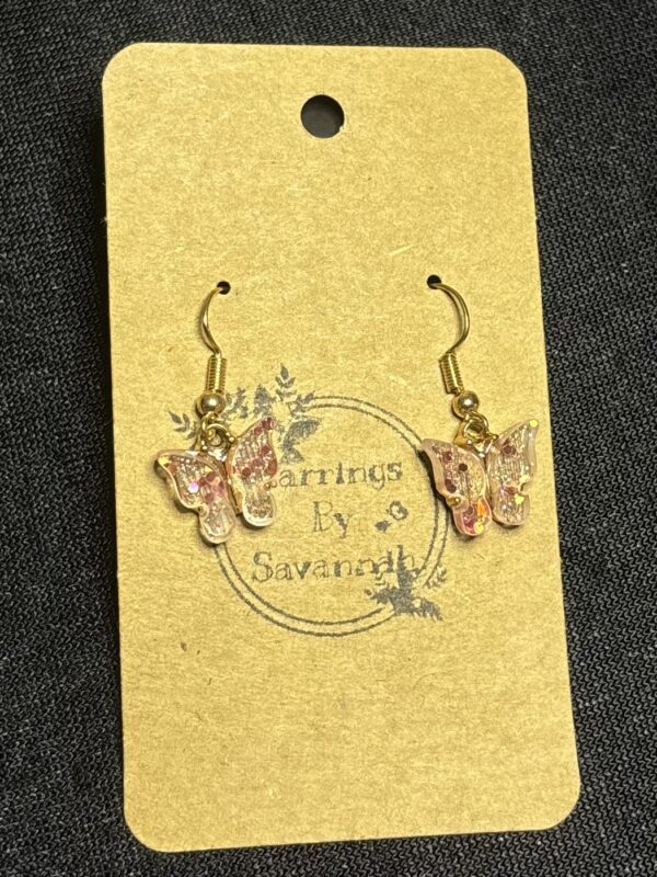 Butterfly Hook Earrings - Image 5