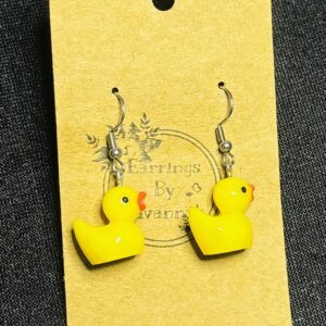 Rubber Duck Hook Earrings