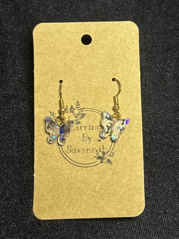 Butterfly Hook Earrings - Image 6