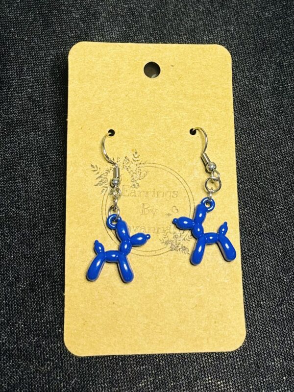 Ballon Dog Hook Earrings - Image 4