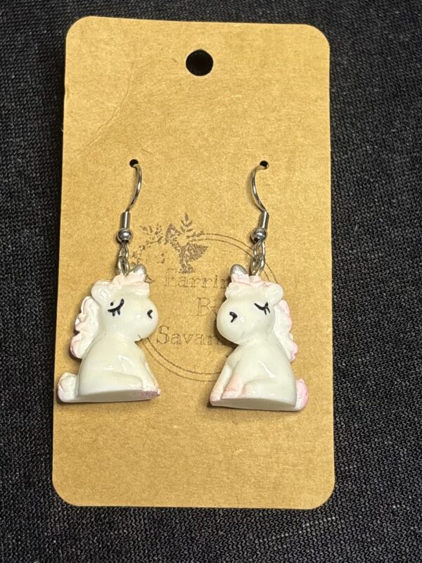 Unicorn Hook Earrings - Image 2