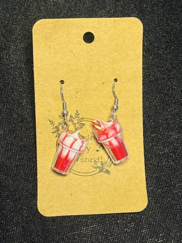 Milkshake Hook Earrings - Image 2