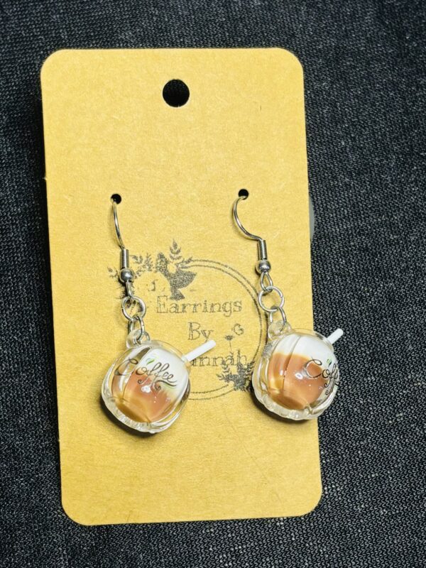 Coffee Hook Earrings