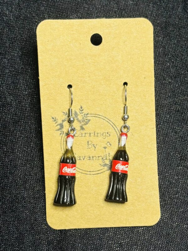Coca-Cola Hook Earrings