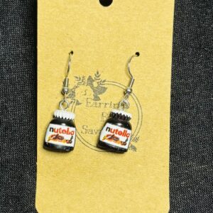 Nutella Hook Earrings