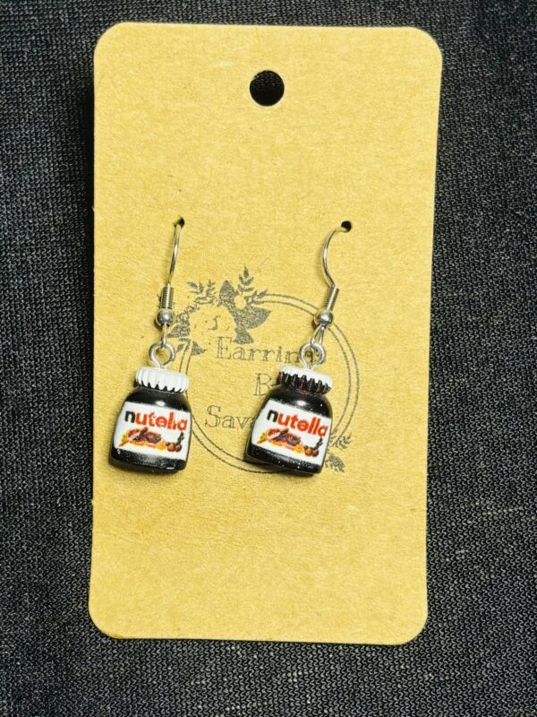 Nutella Hook Earrings