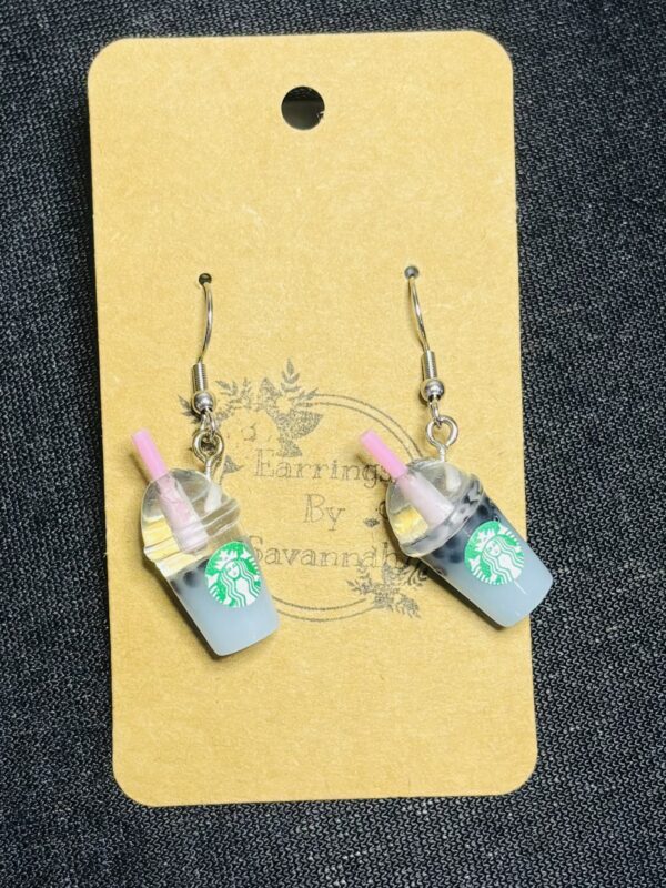 Starbucks Boba and Frappé Hook Earrings - Image 2