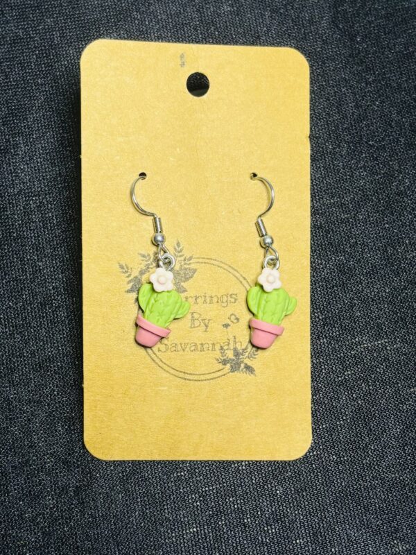 Cactus Hook Earrings