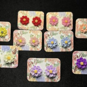 Peony Studs