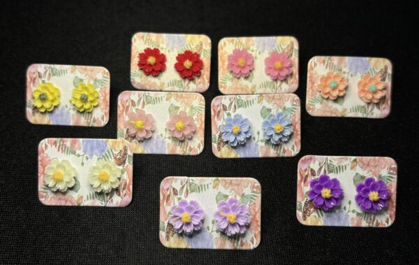 Peony Studs
