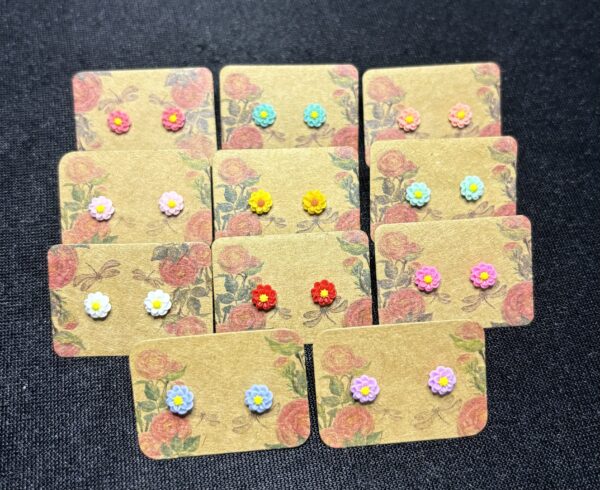 Baby Peony Studs