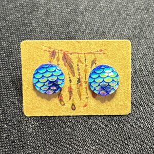 Mermaid Scale Studs