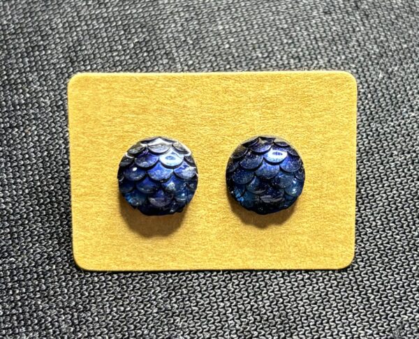 Mermaid Scale Studs - Image 2