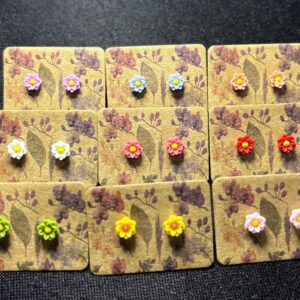 Baby Lotus Flower Studs