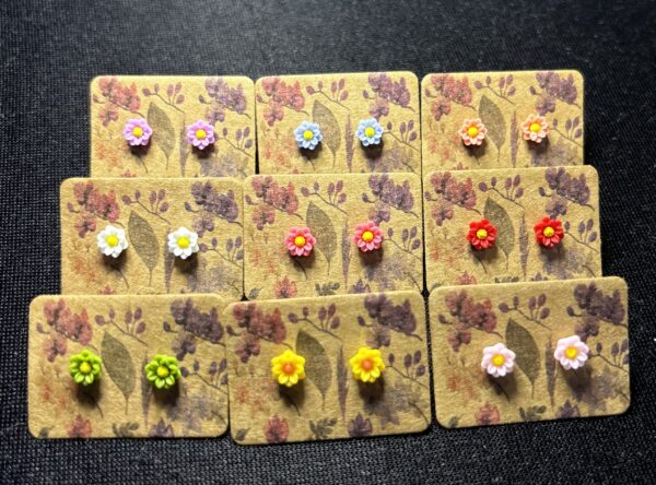 Baby Lotus Flower Studs